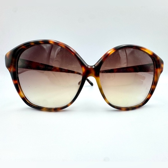 Linda Farrow Tortoiseshell Gradient Oversized Sunglasses - Picture 3 of 8